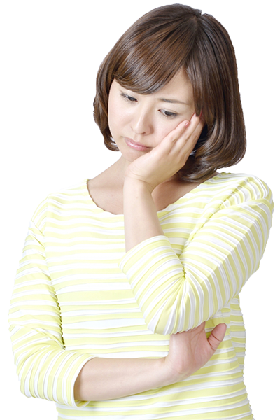 悩む女性